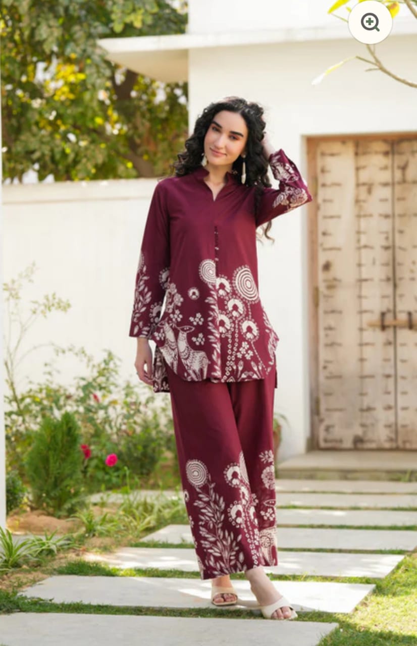 Trendy Cotton Co-ord Set