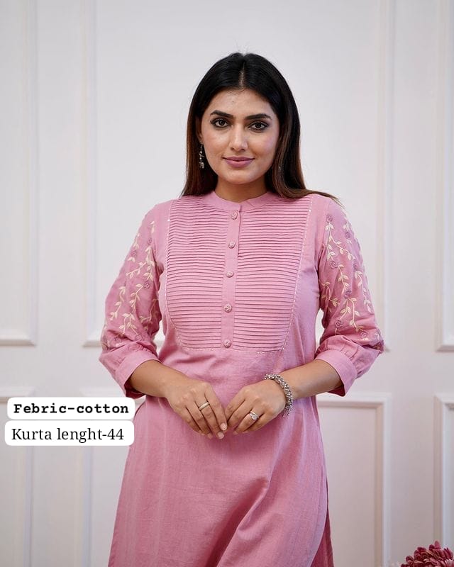 Premium Cotton Slub Co-Ord Set for Women