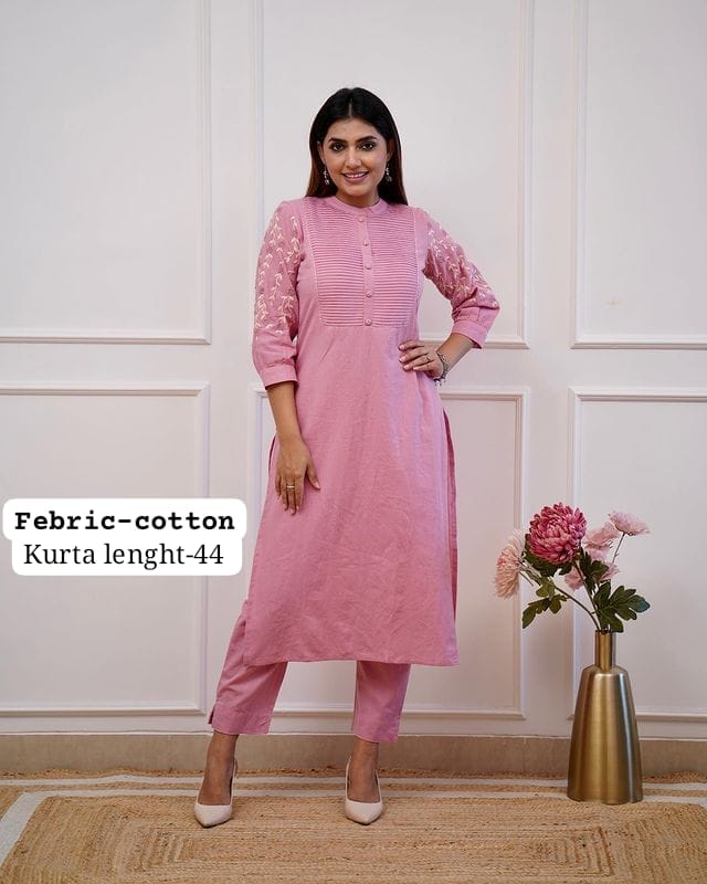 Premium Cotton Slub Co-Ord Set for Women