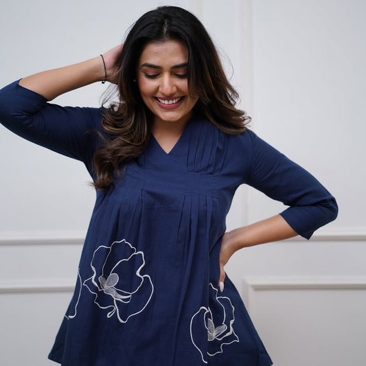 Cotton Slub Co-ord Set for Women