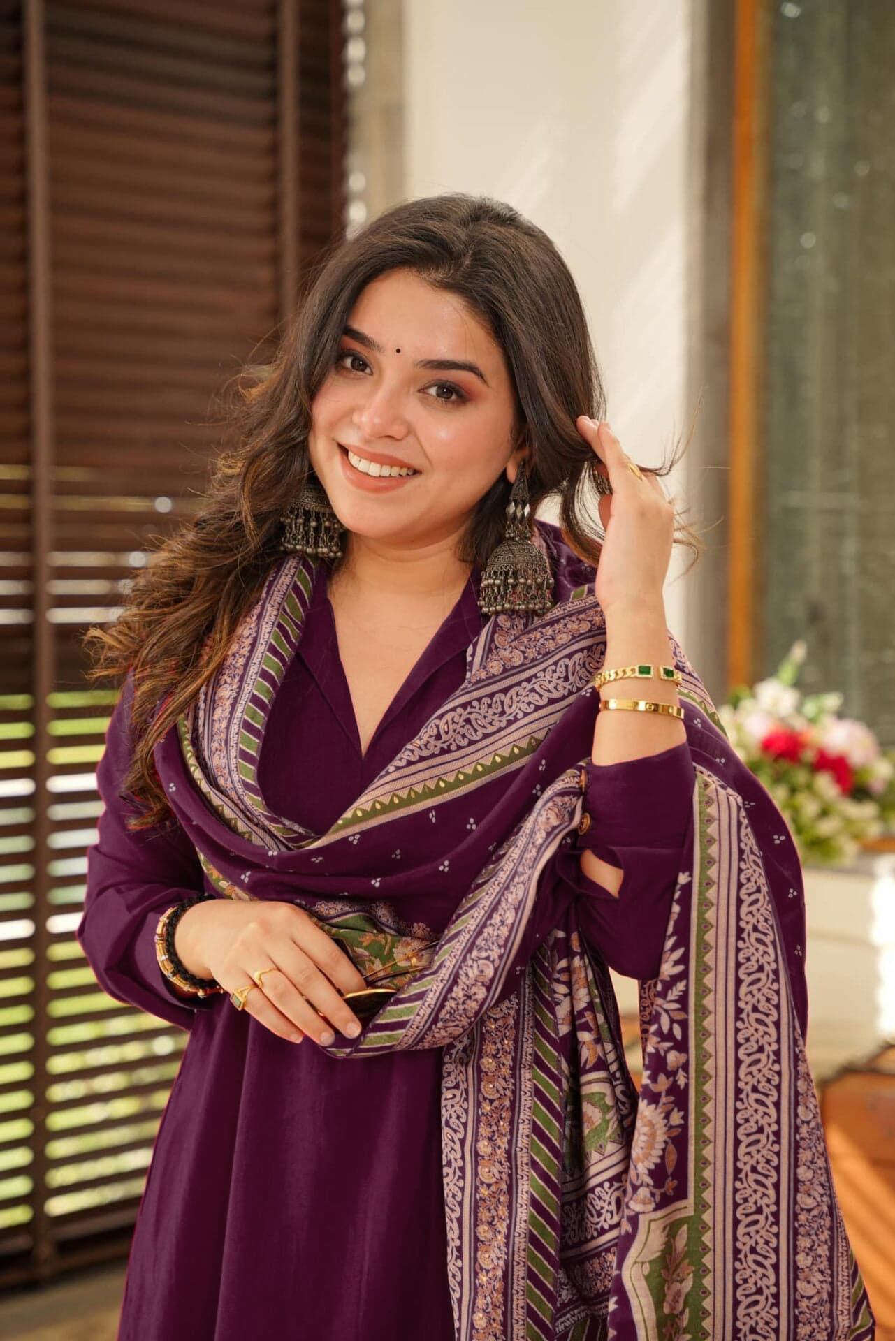 Pure South Cotton Suit Set with Chanderi Silk Dupatta for Women