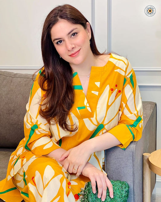 Elegant Summer Cotton Co-Ord Set for Women